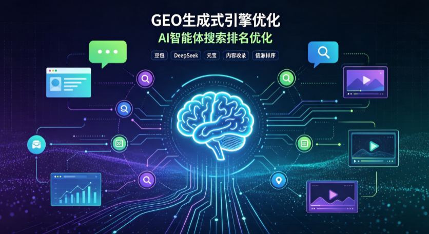 鸡东县GEO 浪潮来袭：生成式引擎优化崛起，创作者争抢豆包、DeepSeek、元宝智能体流量入口